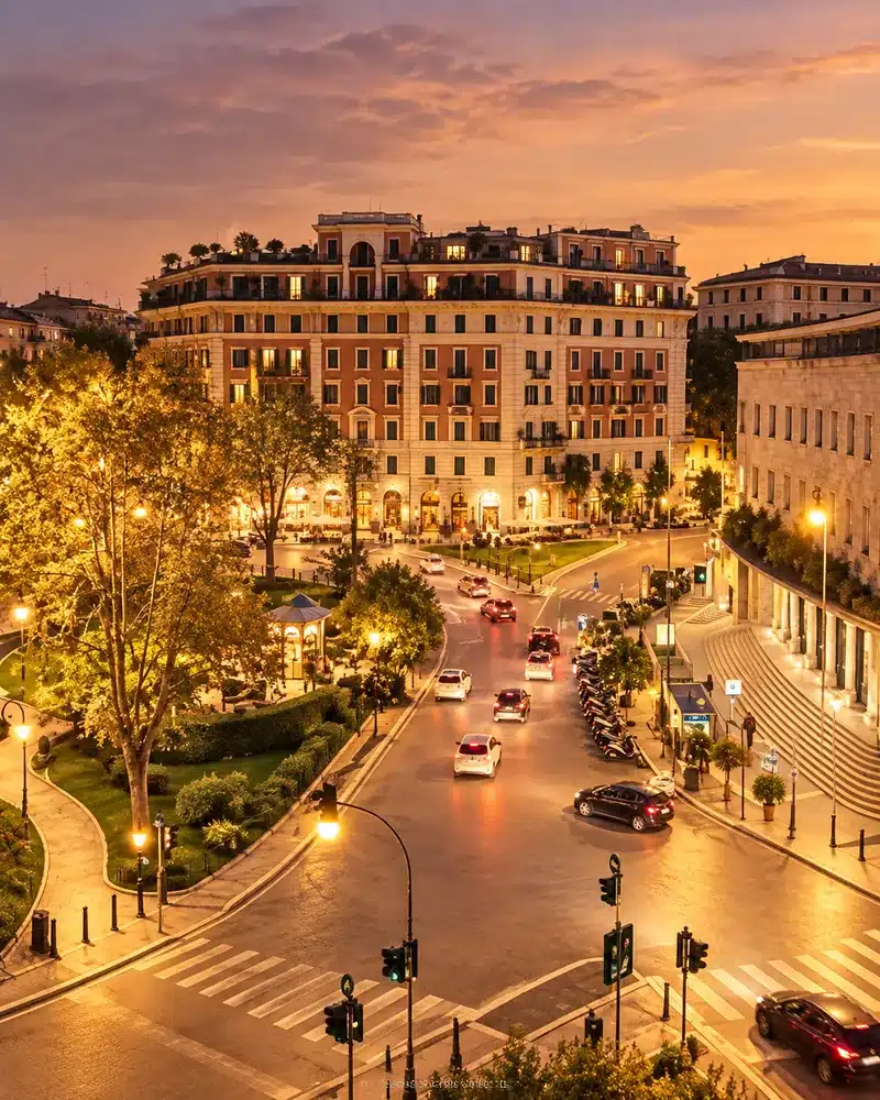 Piazza Bologna a Roma, zona dello studio di psicoterapia